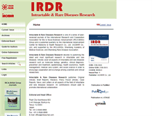Tablet Screenshot of irdrjournal.com